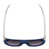Havaiana RIO/M Unisex Retro Sunglasses Matte Blue White/Smoke Grey Gradient 54mm