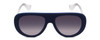 Havaiana RIO/M Unisex Retro Sunglasses Matte Blue White/Smoke Grey Gradient 54mm
