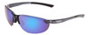 Smith Parallel 2 Sunglasses Mediterranean/Polarized Blue Mirror&Ignitor Red 71mm