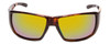 Front View of Smith Guide Choice Sunglasses Tortoise Brown Gold/CP Polarized Green Mirror 62mm