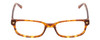 Front View of Ernest Hemingway 4610 Unisex Eyeglasses in Honey Tortoise Yellow Gold Brown 51mm