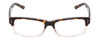 Front View of Ernest Hemingway H4613 Unisex Eyeglasses Tortoise Havana Brown Clear 2 Tone 50mm