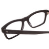 Close Up View of Ernest Hemingway 4665 Unisex Cateye Acetate Designer Eyeglasses Matte Black 53mm