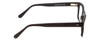 Side View of Ernest Hemingway H4665 Designer Progressive Lens Blue Light Blocking Eyeglasses in Matte Black Unisex Cateye Full Rim Acetate 53 mm