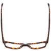 Top View of Ernest Hemingway 4665 Unisex Cateye Eyeglasses Matte Tortoise Havana Brown 53 mm