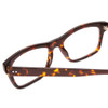 Close Up View of Ernest Hemingway 4665 Unisex Cateye Eyeglasses Tortoise Havana Brown Yellow 53mm