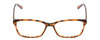 Front View of Ernest Hemingway H4676 Ladies Cateye Eyeglasses Demi-Tortoise Yellow Brown 53 mm
