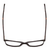 Top View of Ernest Hemingway H4696 Ladies Cateye Eyeglasses Black/Tortoise Brown Yellow 54mm