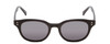 Front View of Ernest Hemingway H4739 Unisex Cateye Designer Sunglasses in Black&Blue/Grey 53mm
