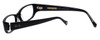 Lucky Brand Designer Eyeglasses Sadie in Black Sparkle :: Custom Left & Right Lens