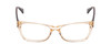 Front View of Ernest Hemingway H4805 Designer Reading Eye Glasses with Custom Cut Powered Lenses in Light Brown Beige Crystal Mist/Red Brown Tortoise Ladies Cateye Full Rim Acetate 52 mm