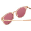 Close Up View of Dragon Alliance DR520SI LL HYPE ION Unisex Sunglass Seashell Crystal Peach 51 mm