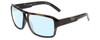 Profile View of Dragon Alliance DR JAM SMALL LL Designer Blue Light Blocking Eyeglasses in Rob Machado Resin Marble Unisex Square Full Rim Acetate 58 mm