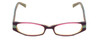 Front View of Vivid 902 Women Oval Full Rim Designer Reading Glasses in Purple Blue Green 49mm