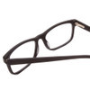 Close Up View of Ernest Hemingway 4807 Unisex Square Acetate Designer Eyeglasses Matte Black 54mm