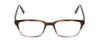 Front View of Ernest Hemingway H4811 Designer Bi-Focal Prescription Rx Eyeglasses in Brown Tortoise Havana/Grey Crystal Layered Unisex Cateye Full Rim Acetate 53 mm