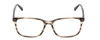 Front View of Ernest Hemingway H4817 Unisex Oval Designer Eyeglasses in Grey Black Marble 55mm