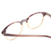 Close Up View of Ernest Hemingway H4830 Ladies Cateye Eyeglasses Purple Marble/Crystal Fade 51 mm