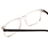Close Up View of Ernest Hemingway 4833 Unisex Cateye Eyeglasses in Clear Crystal/Gloss Black 52mm