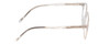 Side View of Ernest Hemingway H4835 Ladies Round Eyeglasses Clear Crystal Silver Glitter 50mm