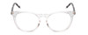 Front View of Ernest Hemingway 4840 Unisex Cateye Eyeglasses Crystal/Black Brown Tortoise 50mm