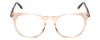 Front View of Ernest Hemingway H4840 Designer Progressive Lens Prescription Rx Eyeglasses in Wheat Crystal/Brown Amber Yellow Glitter Tortoise Ladies Cateye Full Rim Acetate 50 mm