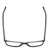 Top View of Ernest Hemingway H4848 Designer Progressive Lens Prescription Rx Eyeglasses in Matte/Gloss Black Unisex Cateye Full Rim Acetate 54 mm