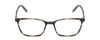 Front View of Ernest Hemingway H4849 Designer Bi-Focal Prescription Rx Eyeglasses in Grey Crystal Black Glitter Stripe Unisex Rectangle Full Rim Acetate 53 mm