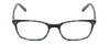 Front View of Ernest Hemingway H4852 Unisex Eyeglasses Blue Crystal Yellow Brown Tortoise 51mm
