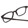 Close Up View of Ernest Hemingway H4854 Unisex Cateye Designer Eyeglasses Gloss Black Silver 51mm