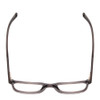 Top View of Ernest Hemingway 4854 Unisex Cateye Designer Eyeglasses Grey Smoke Crystal  54mm