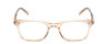 Front View of Ernest Hemingway H4854 Designer Single Vision Prescription Rx Eyeglasses in Wheat Brown Cystal Patterned Silver Unisex Cateye Full Rim Acetate 54 mm