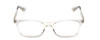 Front View of Ernest Hemingway H4857 Designer Progressive Lens Prescription Rx Eyeglasses in Shiny Clear Crystal Unisex Cateye Full Rim Acetate 56 mm