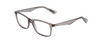 Profile View of Ernest Hemingway H4857 Designer Blue Light Blocking Eyeglasses in Shiny Shadow Grey Crystal Unisex Cateye Full Rim Acetate 56 mm