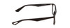 Side View of Ernest Hemingway H4857 Designer Progressive Lens Prescription Rx Eyeglasses in Matte Black Unisex Cateye Full Rim Acetate 56 mm