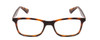 Front View of Ernest Hemingway H4857 Designer Progressive Lens Prescription Rx Eyeglasses in Shiny Tiger Brown Yellow Orange Tortoise Havana Unisex Cateye Full Rim Acetate 53 mm