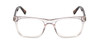 Front View of Ernest Hemingway 4861 Unisex Cateye Eyeglasses Clear Crystal/Brown Tortoise 55mm