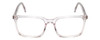 Front View of Ernest Hemingway 4866 Unisex Cateye Eyeglasses Clear Crystal/Silver Glitter 51mm