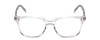 Front View of Ernest Hemingway H4868 Designer Reading Eye Glasses with Custom Cut Powered Lenses in Clear Crystal/Silver Glitter Accent Unisex Cateye Full Rim Acetate 52 mm