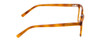 Side View of Ernest Hemingway H4868 Unisex Cateye Eyeglasses Demi-Tortoise Blonde/Silver 52mm