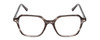 Front View of Ernest Hemingway H4872 Unisex Eyeglasses Smoke Grey Crystal Tortoise/Silver 50mm