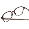Close Up View of Ernest Hemingway H4872 Unisex Eyeglasses Smoke Grey Crystal Tortoise/Silver 50mm