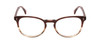 Front View of Ernest Hemingway H4873 Designer Progressive Lens Prescription Rx Eyeglasses in Claret Red Fade Unisex Cateye Full Rim Acetate 51 mm