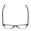 Top View of Ernest Hemingway H4873 Designer Progressive Lens Prescription Rx Eyeglasses in Navy Blue Fade Unisex Cateye Full Rim Acetate 51 mm