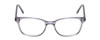 Front View of Ernest Hemingway H4876 Designer Bi-Focal Prescription Rx Eyeglasses in Light Grey Crystal/Silver Accents Unisex Cateye Full Rim Acetate 53 mm