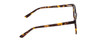 Side View of Ernest Hemingway H4900 Designer Blue Light Blocking Eyeglasses in Gloss Brown Amber Tortoise Havana/Silver Accents Unisex Cateye Full Rim Acetate 52 mm