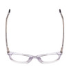 Top View of Ernest Hemingway 4901 Ladies Cateye Eyeglasses Clear Crystal/Silver Glitter 51mm