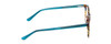 Side View of Ernest Hemingway 4903 Ladies Cateye Eyeglasses in Demi-Tortoise Havana Blue 49mm