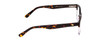Side View of Ernest Hemingway H4906 Designer Progressive Lens Blue Light Blocking Eyeglasses in Auburn Brown Tortoise Havana Clear Crystal 2 Tone/Gold Studs Unisex Cateye Full Rim Acetate 51 mm