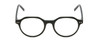 Front View of Ernest Hemingway H4907 Designer Single Vision Prescription Rx Eyeglasses in Jade Green Ladies Round Full Rim Acetate 48 mm